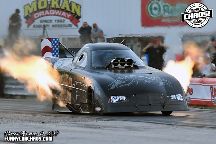 MOKAN DRAGWAY - THE ONE..THE ONLY...FUNNY CAR CHAOS!