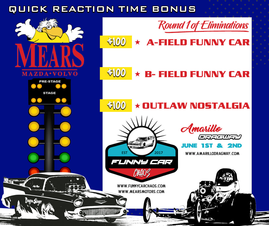 Amarillo Dragway The One The Only Funny Car Chaos